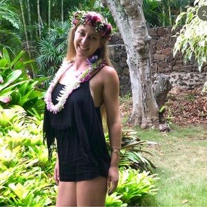 INDAH Kerala Romper Black NWT